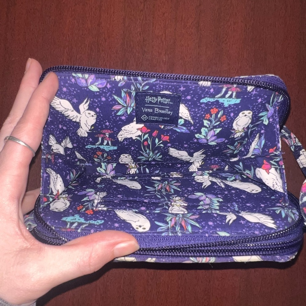 Vera Bradley Harry Potter Print Crossbody Bag in Purple - Picture 4 of 6